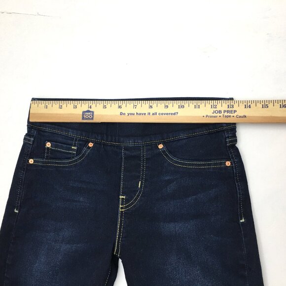 Levi's Women's Jeans Pull On Skinny Totally Shaping Stretch Dark Size 26 x 27 - Picture 4 of 10